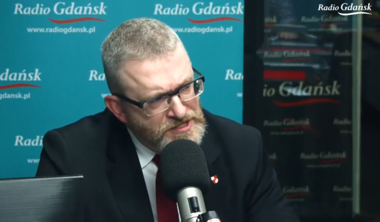 Grzegorz Braun w studiu Radia Gdańsk: Kandydat na prezydenta prezentuje swoją wizję silnej, suwerennej Polski.